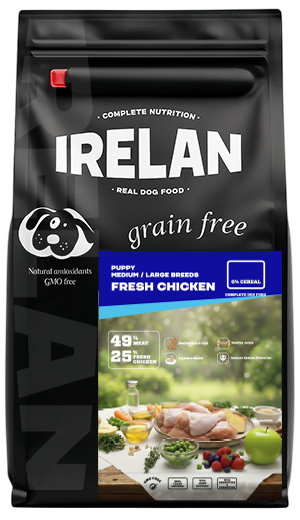 Irelan pollo fresco puppy